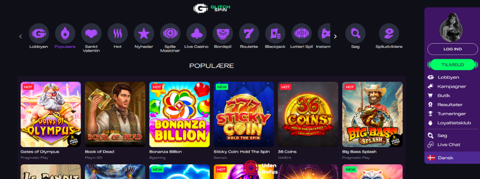 GlitchSpin casino slot